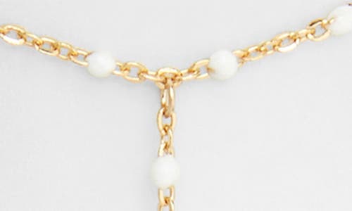 Nashelle Iris Bead Hand Chain