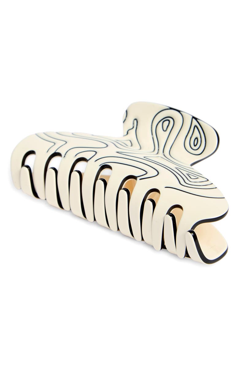 France Luxe Fiorella Abstract Claw Clip, Main, color,