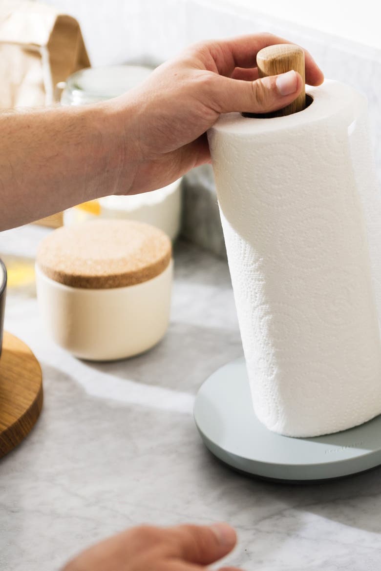 Leo Paper Towel Holder, Alternate, color, BEIGE