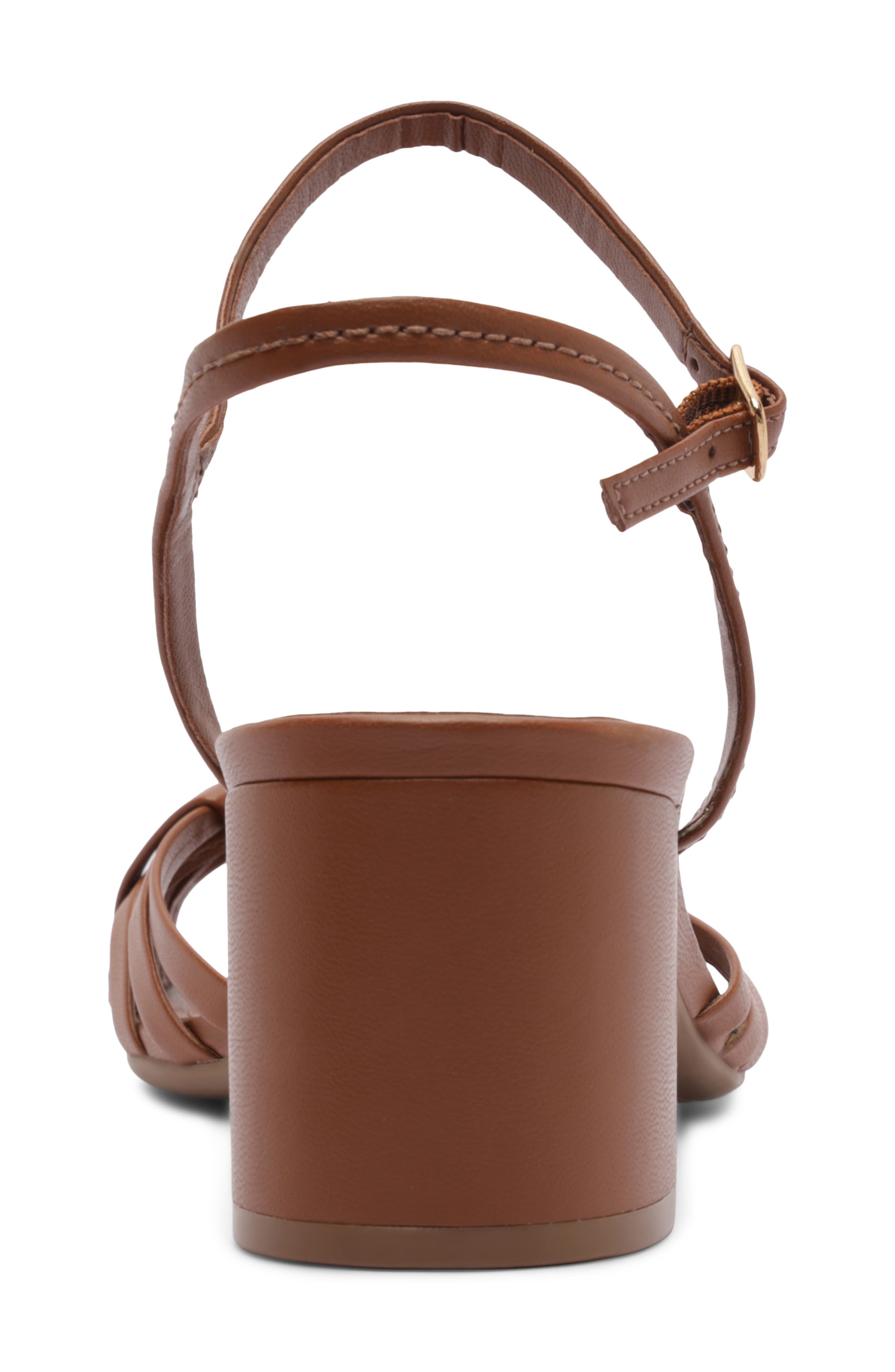 Arezzo Nina Ankle Strap Sandal, Alternate, color, Soul Natural