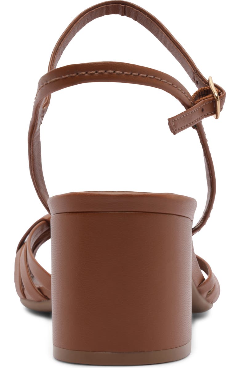 Arezzo Nina Ankle Strap Sandal, Alternate, color, Soul Natural