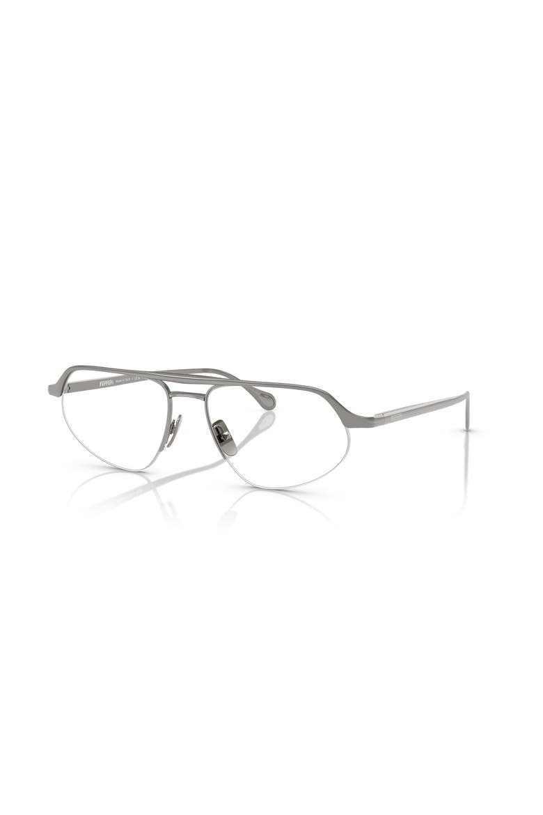 57mm Irregular optical glasses, Main, color, Grey