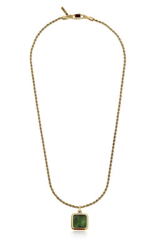 Ettika Jade Pendant Necklace