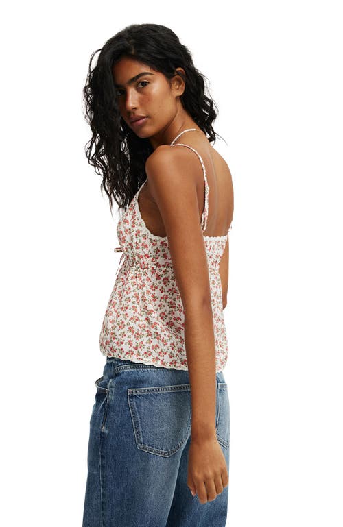 Shop Cotton On Cotton Lace Cami In Annaliese Floral