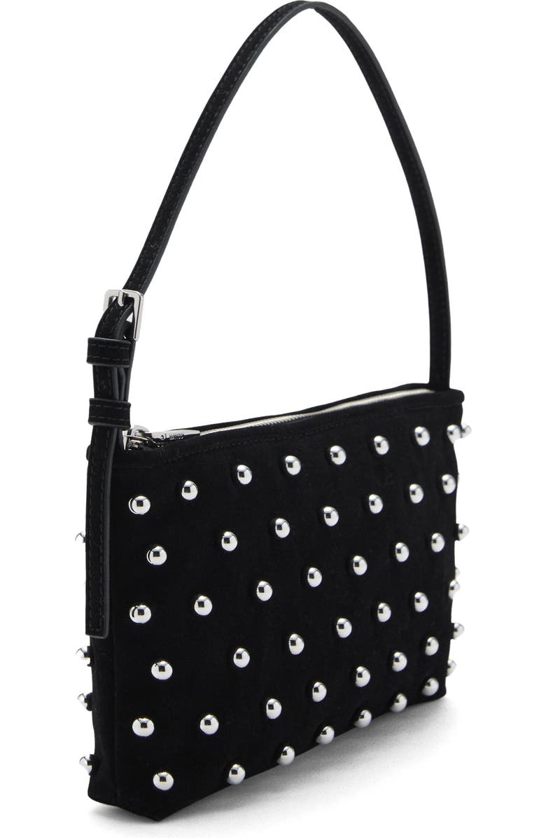 MANGO Stud Shoulder Bag, Alternate, color,