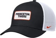 Nike Men's Nike Black Princeton Tigers 2025 On-Field Rise Trucker Performance Adjustable Hat