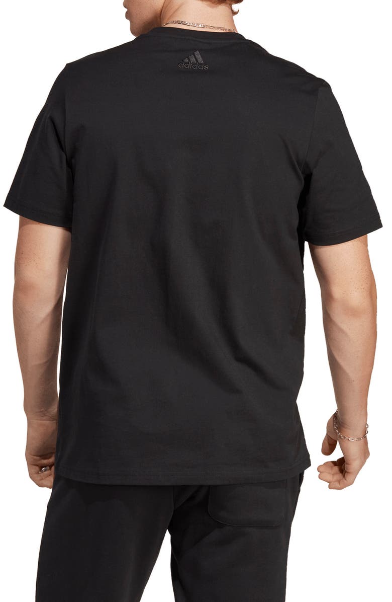 adidas Single Jersey Cotton Big Logo Graphic T-Shirt, Alternate, color, 