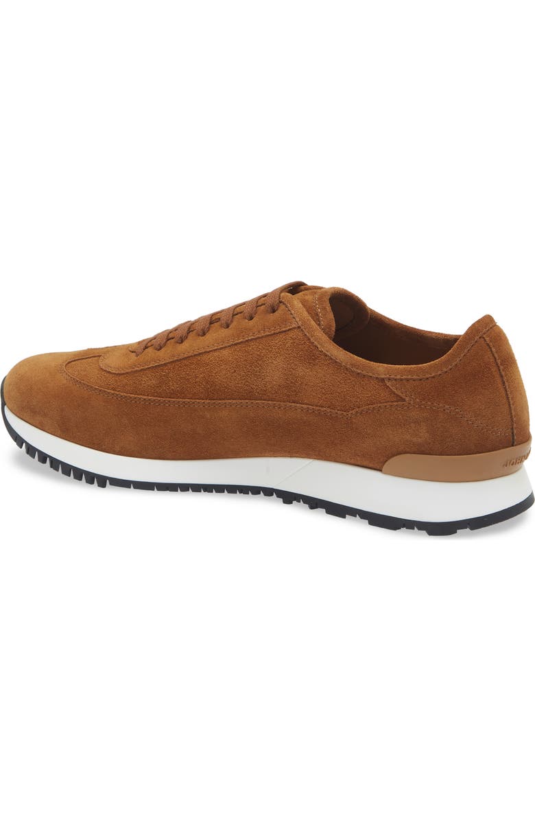 John Lobb Foundry II Sneaker, Alternate, color, Tobacco