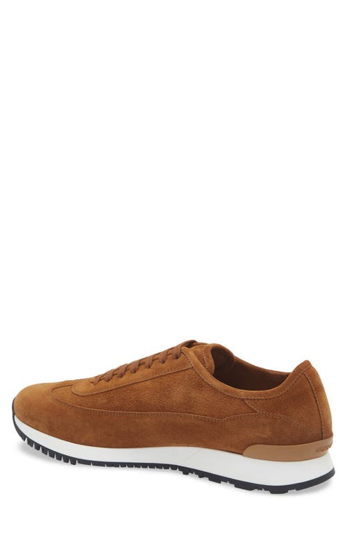 John Lobb Foundry Ii Sneaker In Tobacco