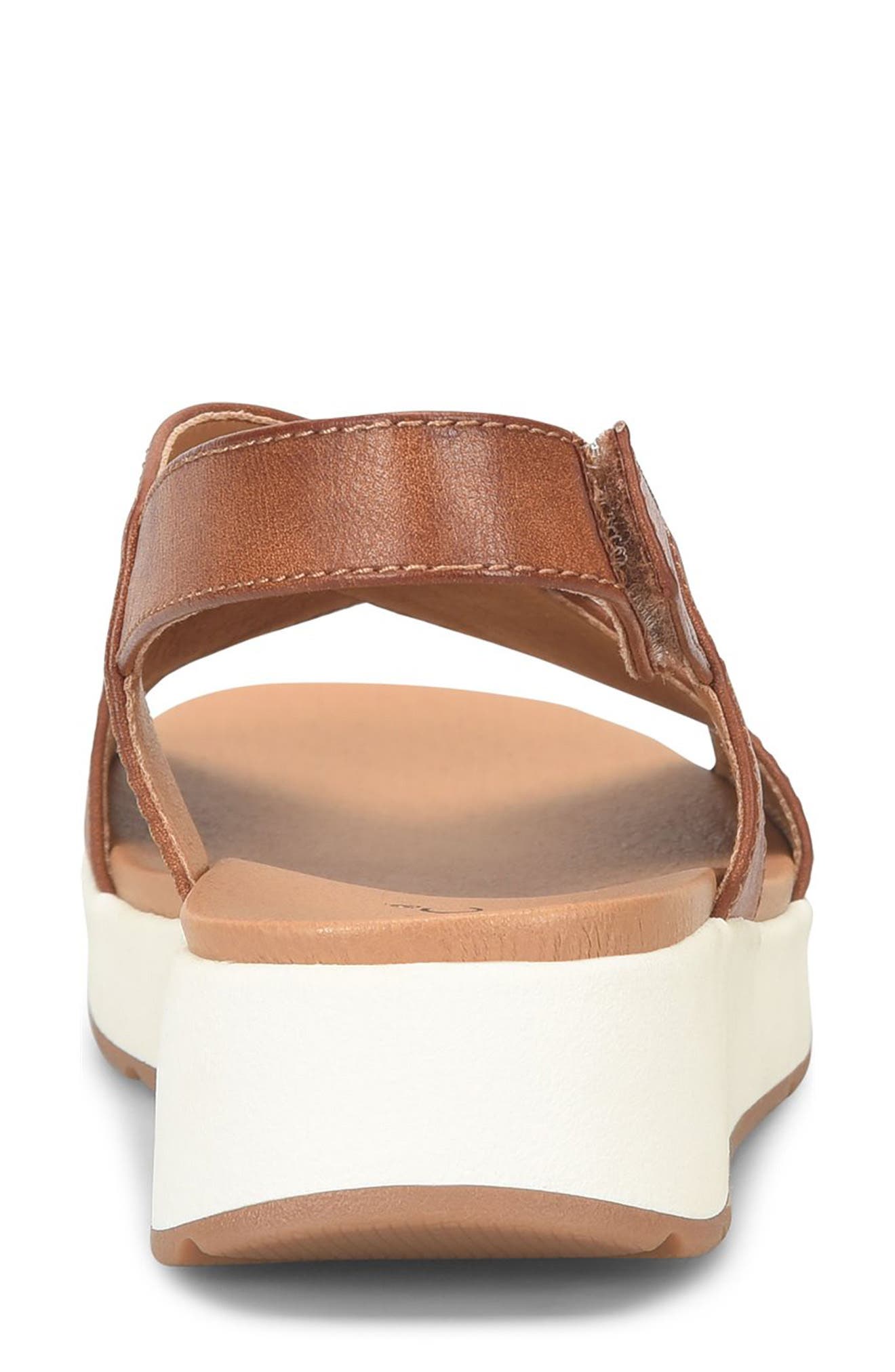 B O C BY BØRN Mattie Crisscross Slingback Sandal, Alternate, color, Dark Tan