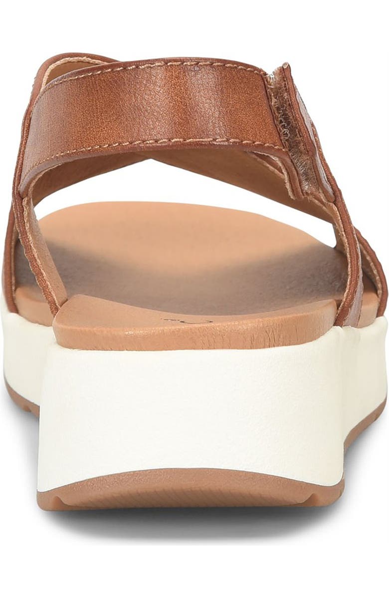 B O C BY BØRN Mattie Crisscross Slingback Sandal, Alternate, color, Dark Tan