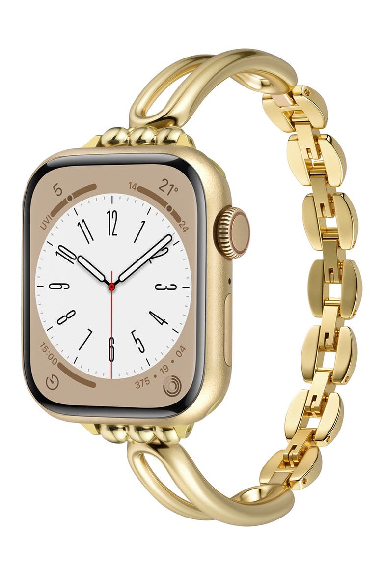 Oval Bangle Watchband, Alternate, color, GOLD