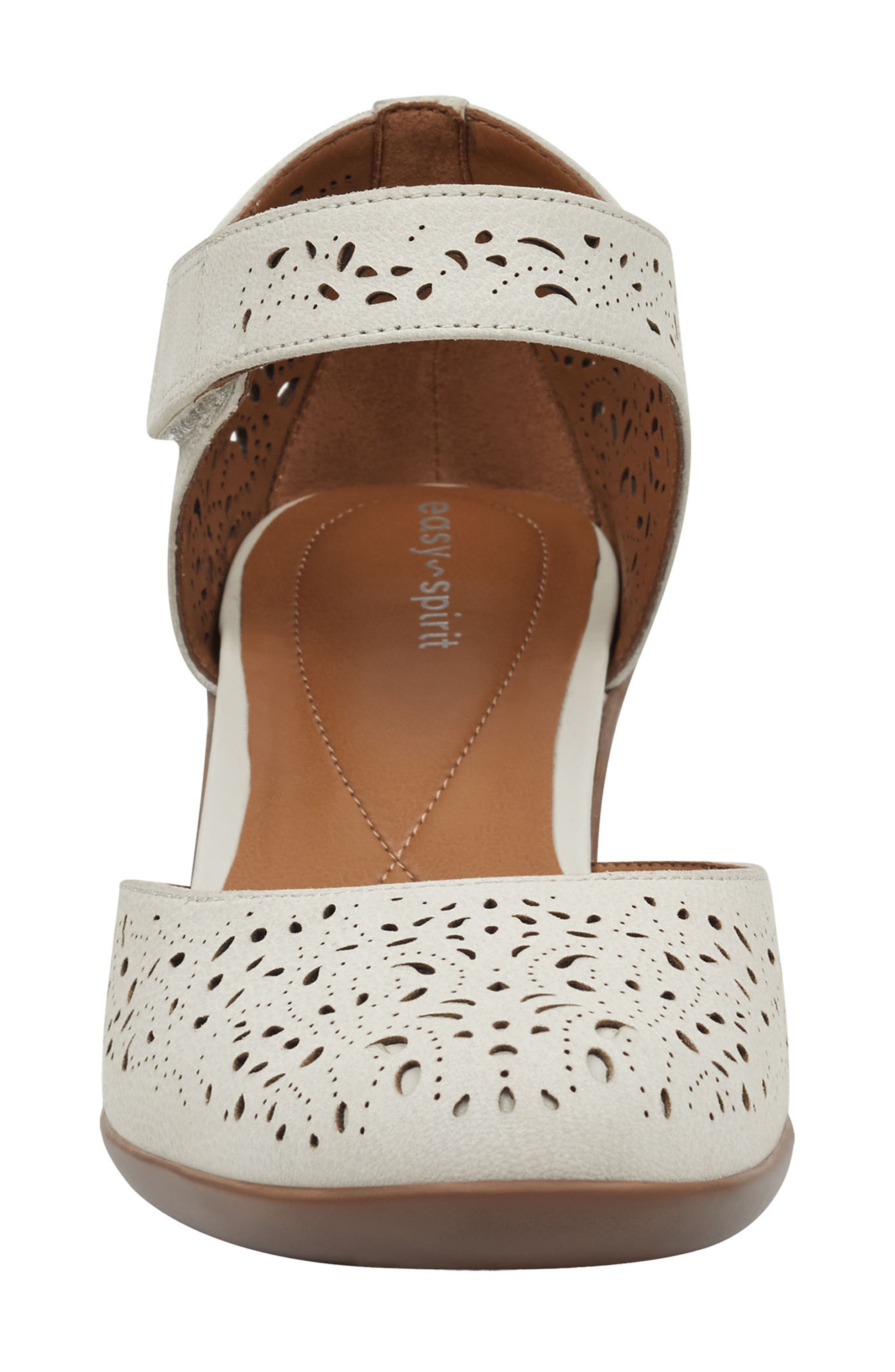 Easy Spirit Secindie Mary Jane Pump, Alternate, color, Latin White Nubuck
