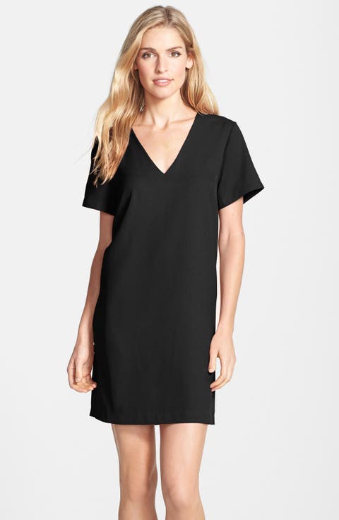Crepe Shift Dress (Nordstrom Exclusive)
