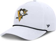 FANATICS Men's Fanatics White Pittsburgh Penguins Rope A-Frame Adjustable Hat