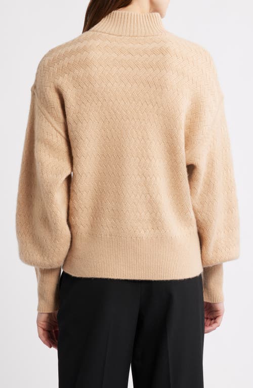 Elie Tahari The Tricia Cashmere Turtleneck Sweater In Neutral