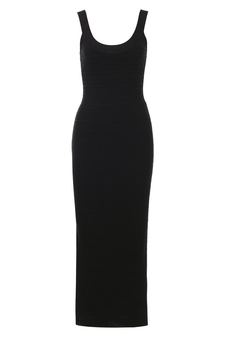 The OG Bandage Maxi Dress, Alternate, color, WHITE BLACK