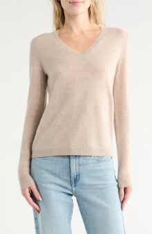 Nordstrom Cashmere V-Neck Sweater