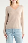 Nordstrom Cashmere V-Neck Sweater