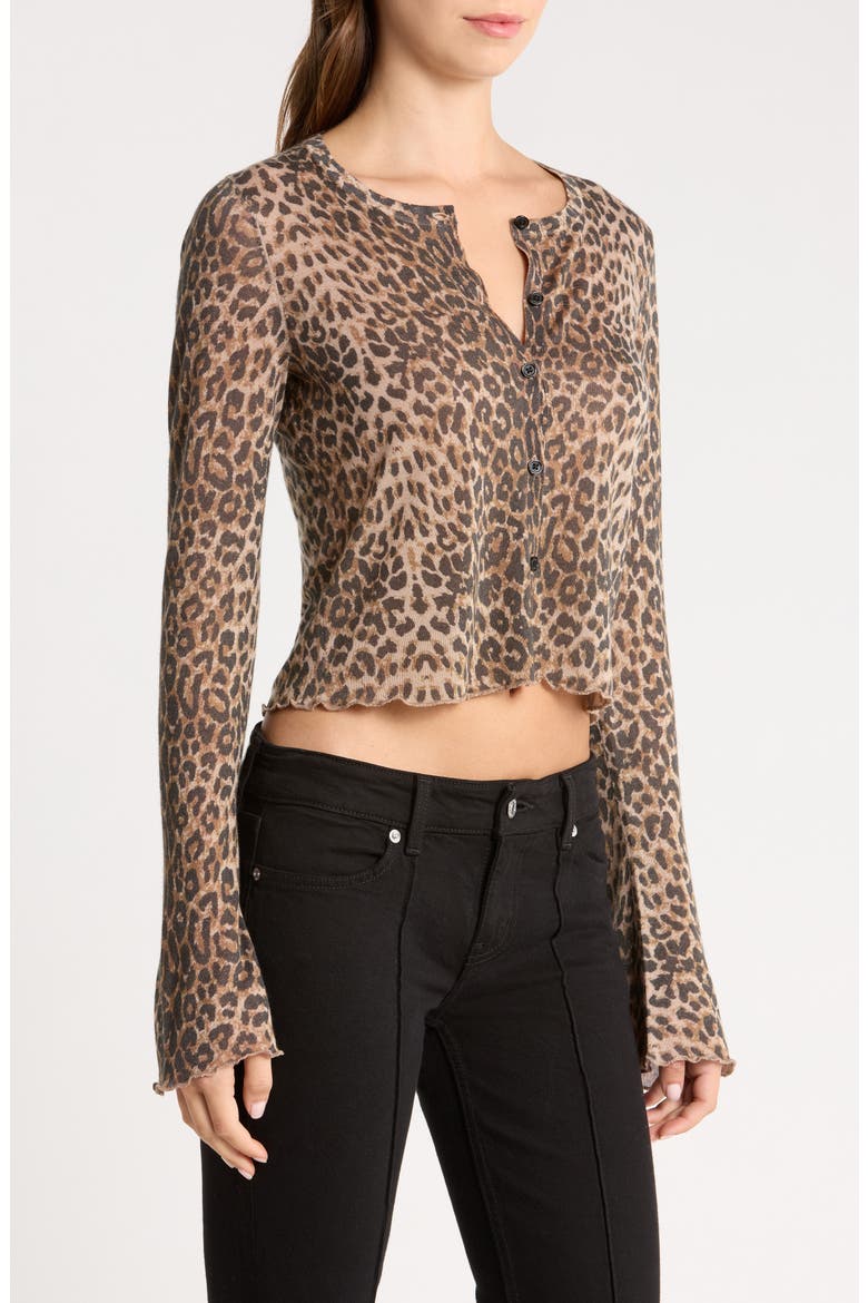 Isabelle Cardigan, Alternate, color, LEOPARD