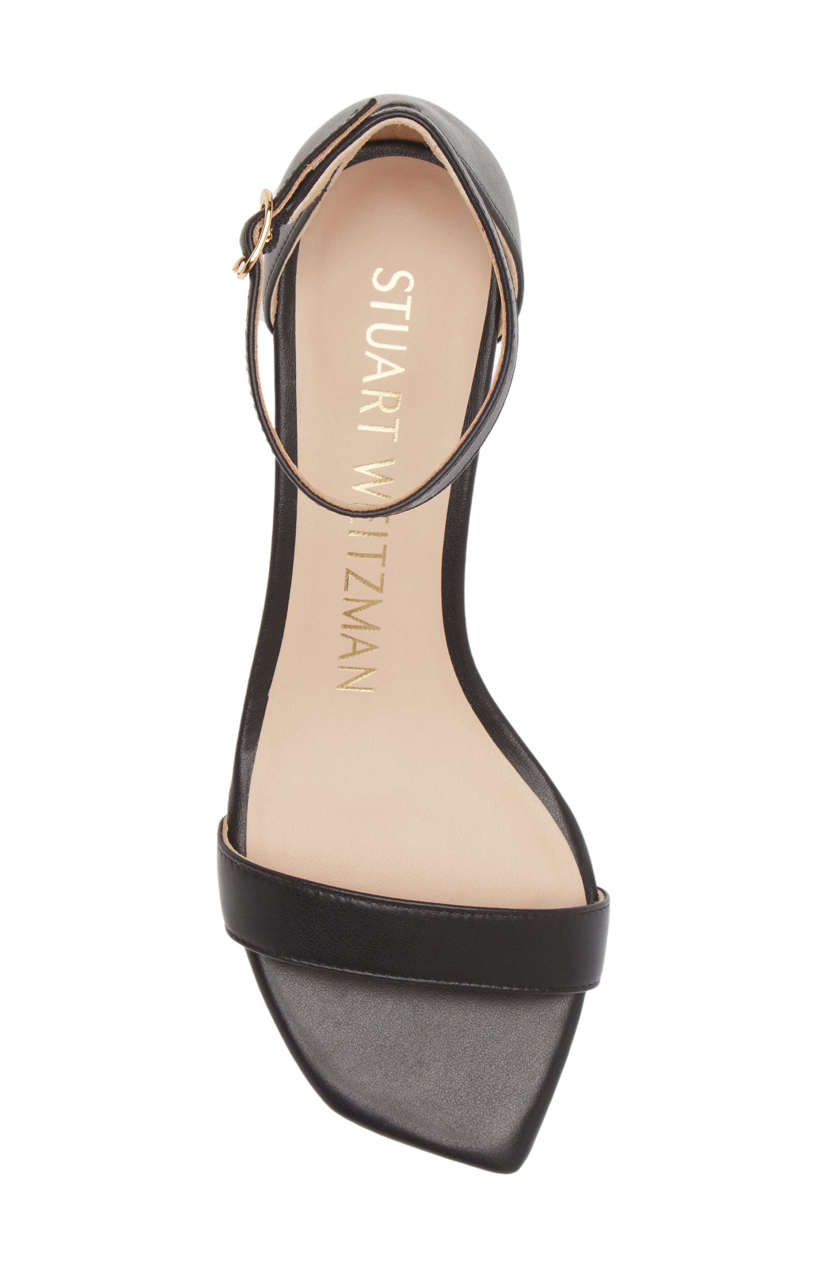 Stuart Weitzman Ankle Strap Sandal, Alternate, color, 