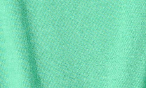Treasure & Bond Kids' Cotton Knit Romper In Green Cream