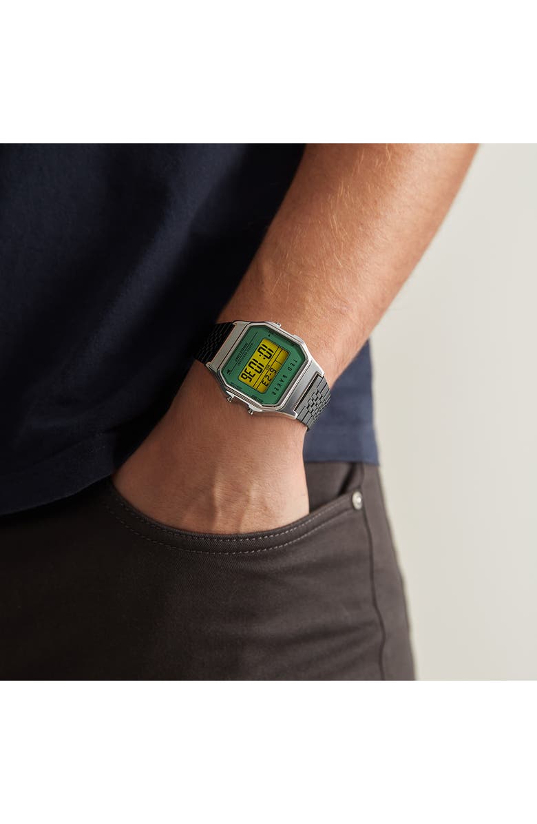 Ted Baker London Ted '80s Digital Bracelet Watch, 35.5mm, Alternate, color, 