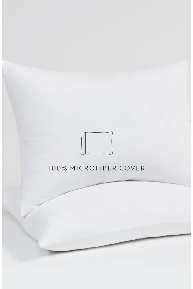Good Plush Set of 2 Pillows, Alternate, color, WHITE