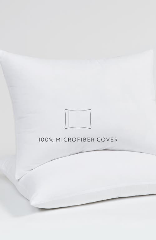 Homespun Good Plush Set Of 2 Pillows In White