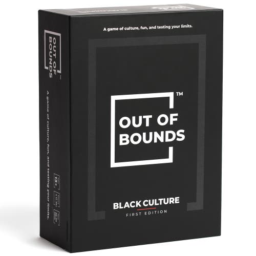 Out of Bounds Black Culture Fun Black Taboo Card Game in Multicolored  product