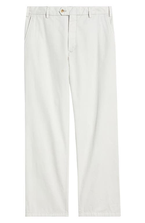 Rails Garrett Flat Front Cotton Pants In Stone