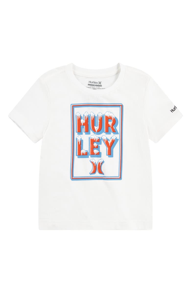 Hurley Icy Stack Graphic Tee, Main, color,