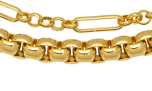 Estella Bartlett Set Of 2 Bracelets In Gold