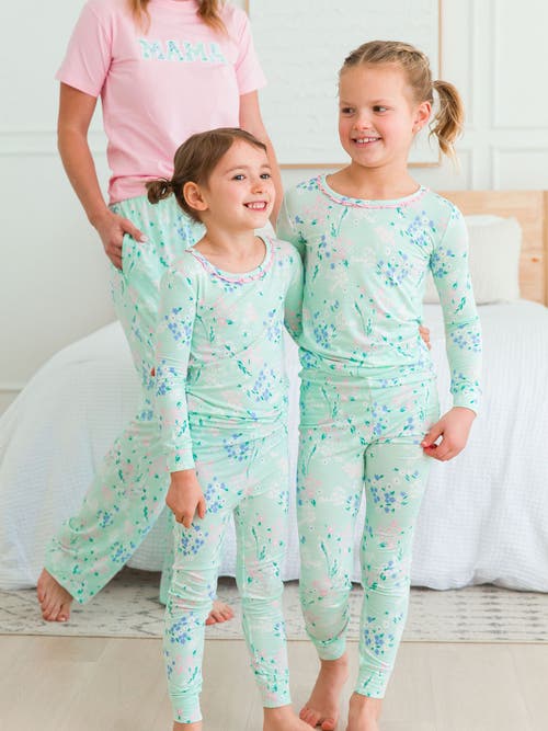 Rufflebutts Softsnooze Girls Ruffle Long Sleeve Pajama Set