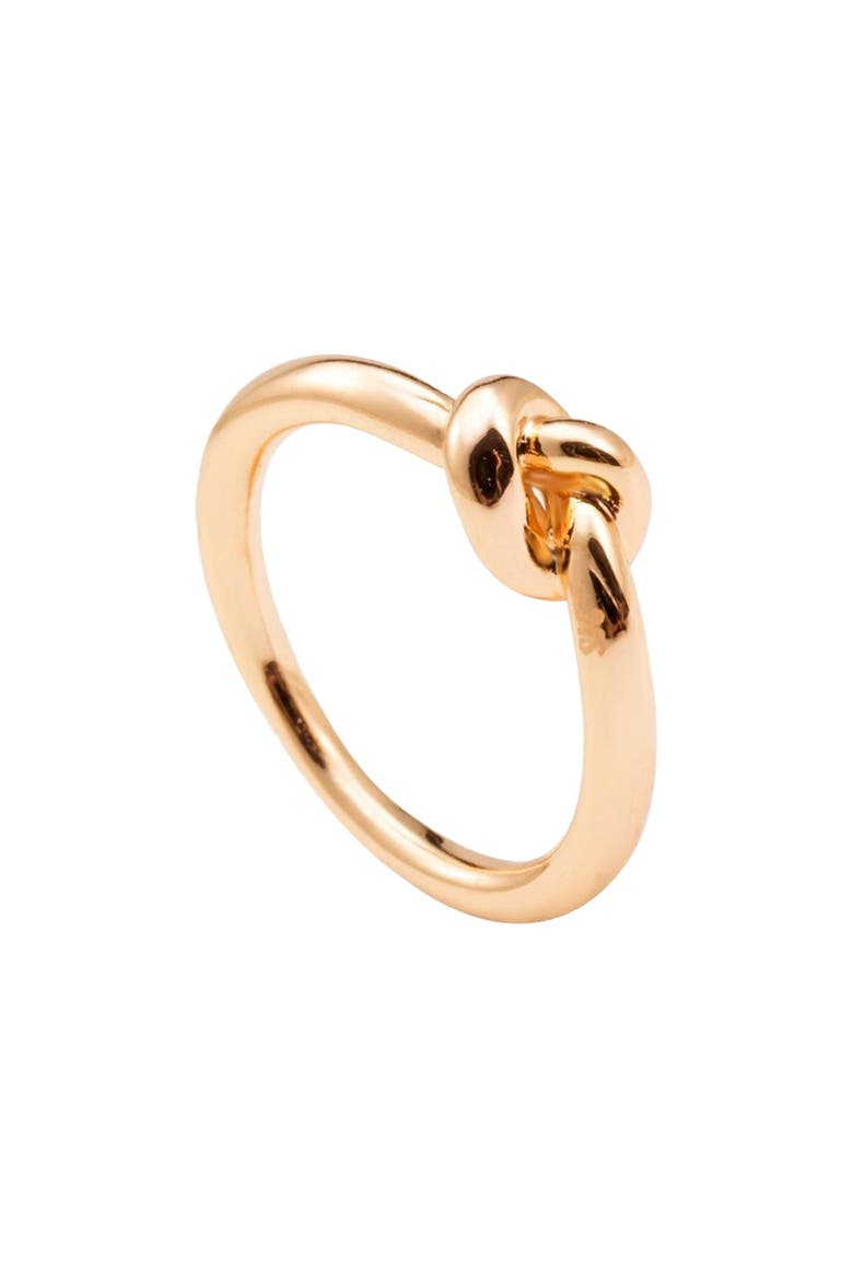 Love Knot Ring Commitment Ring, Main, color, Gold