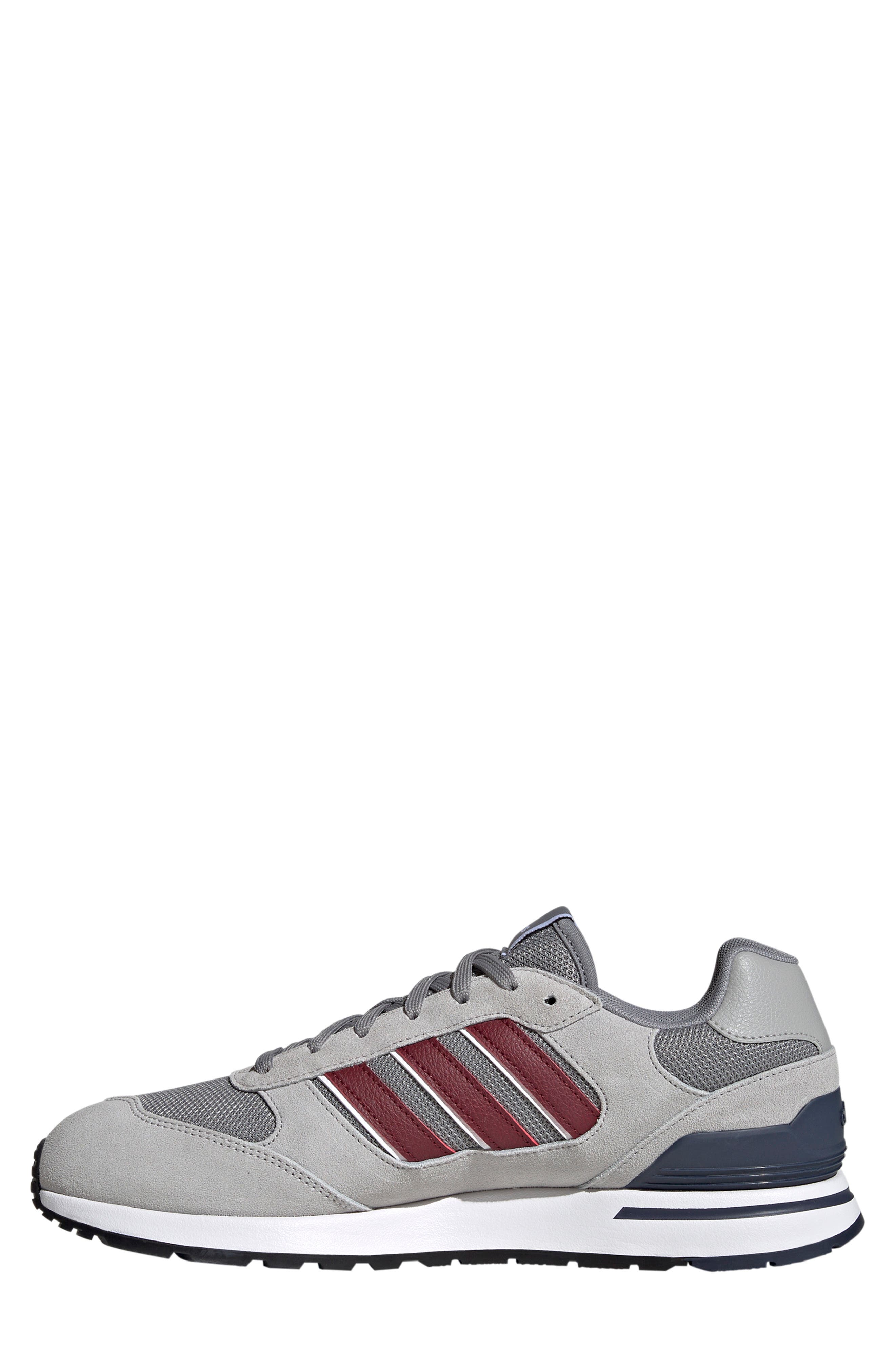 adidas Run 80s Sneaker, Alternate, color, Grey/ Red/ Shadow Navy