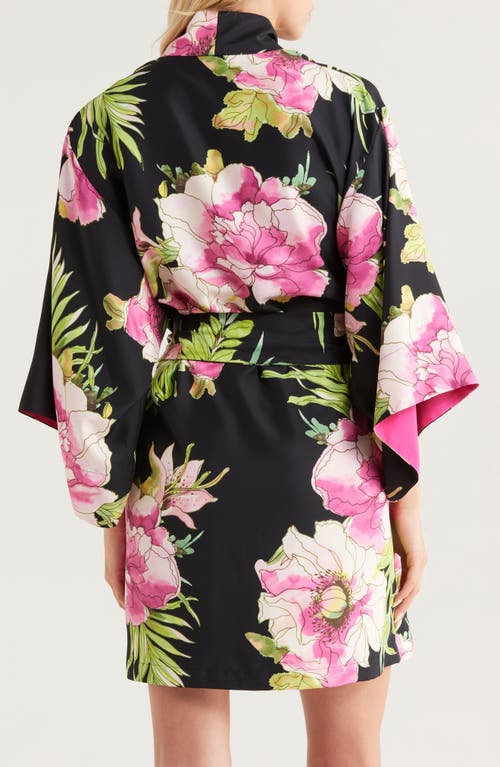 Natori Sonomi Floral Wrap Robe