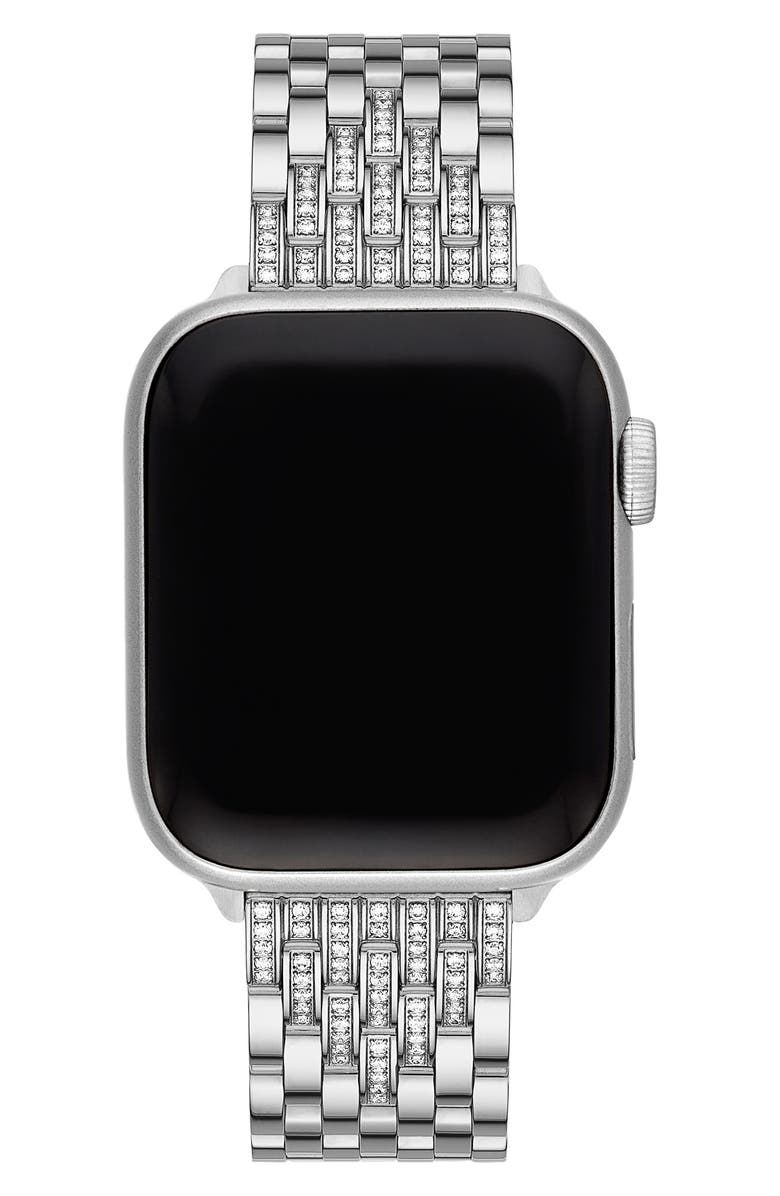 MICHELE Diamond 20mm Apple Watch<sup>®</sup> Bracelet Watchband, Alternate, color, 