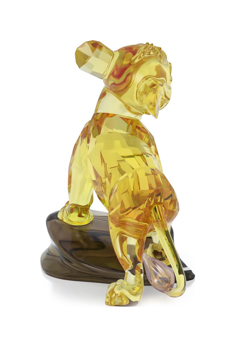 Swarovski x Disney<sup>®</sup> The Lion King Simba Figurine, Alternate, color, Yellow