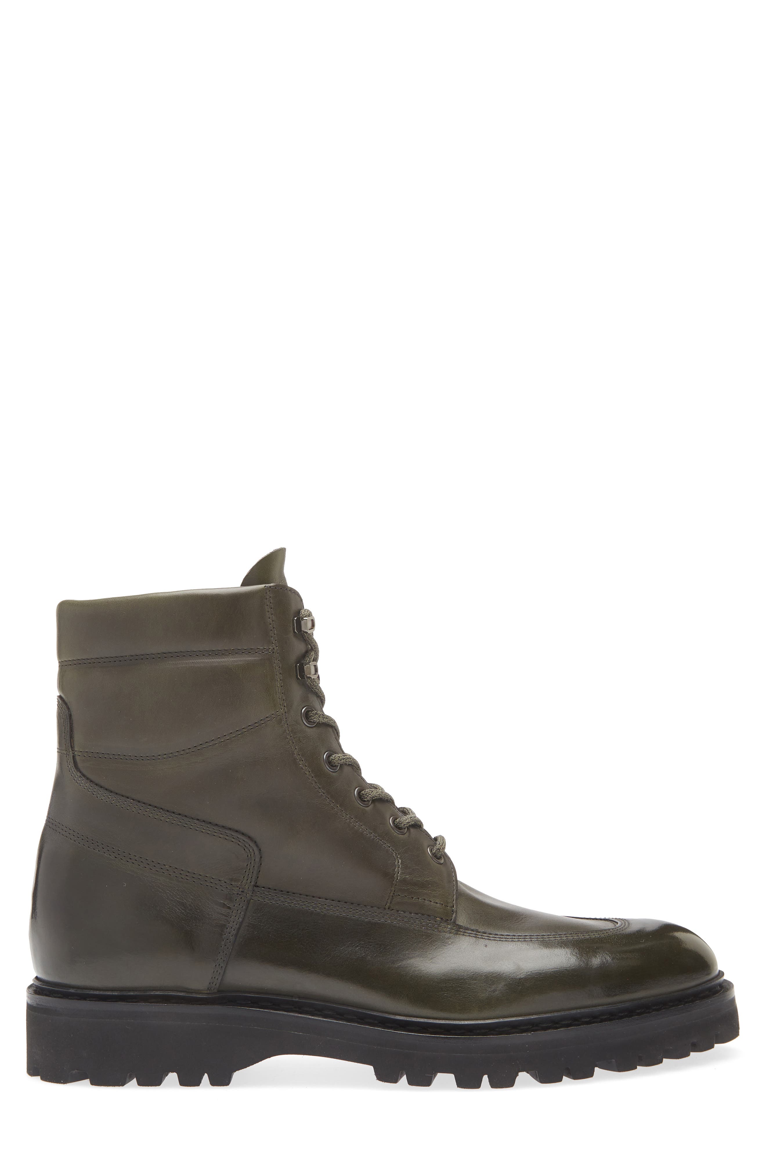 John Lobb Peak Longwing Lace-Up Boot, Alternate, color, Dark Green