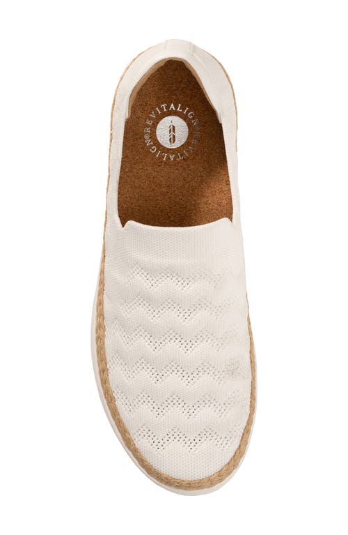 Revitalign Mariner Palazzo Slip-on In White