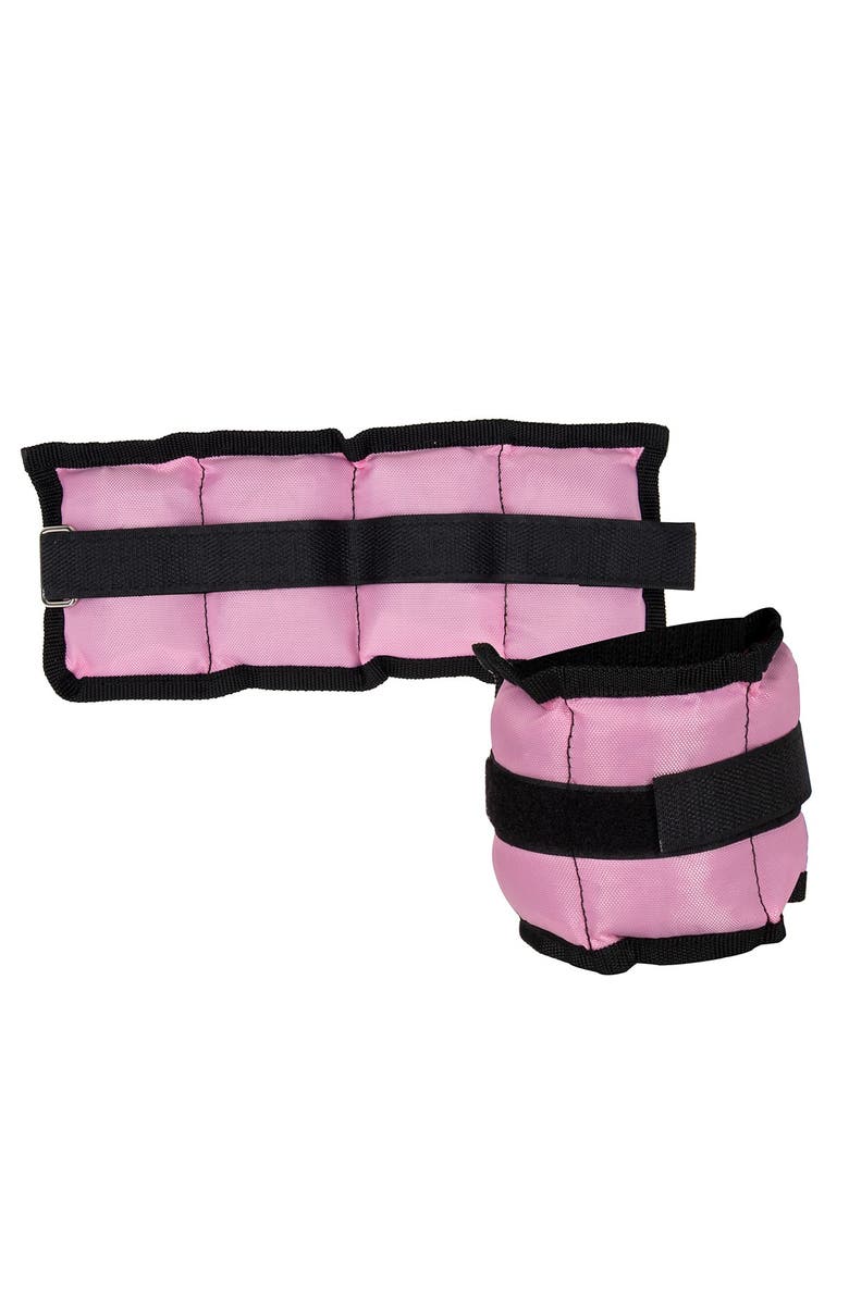 MIND READER 1lb Adjustable Ankle & Wrist Weights, Alternate, color, 