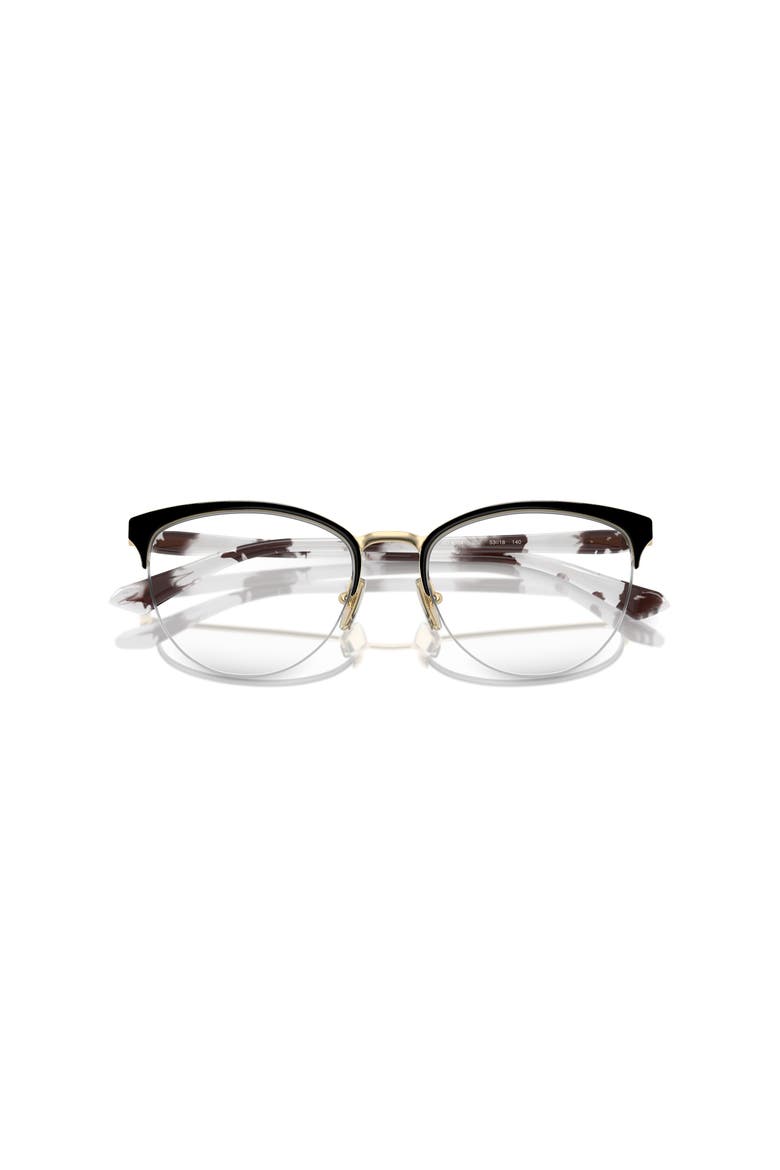 53mm Oval optical glasses, Alternate, color, Black