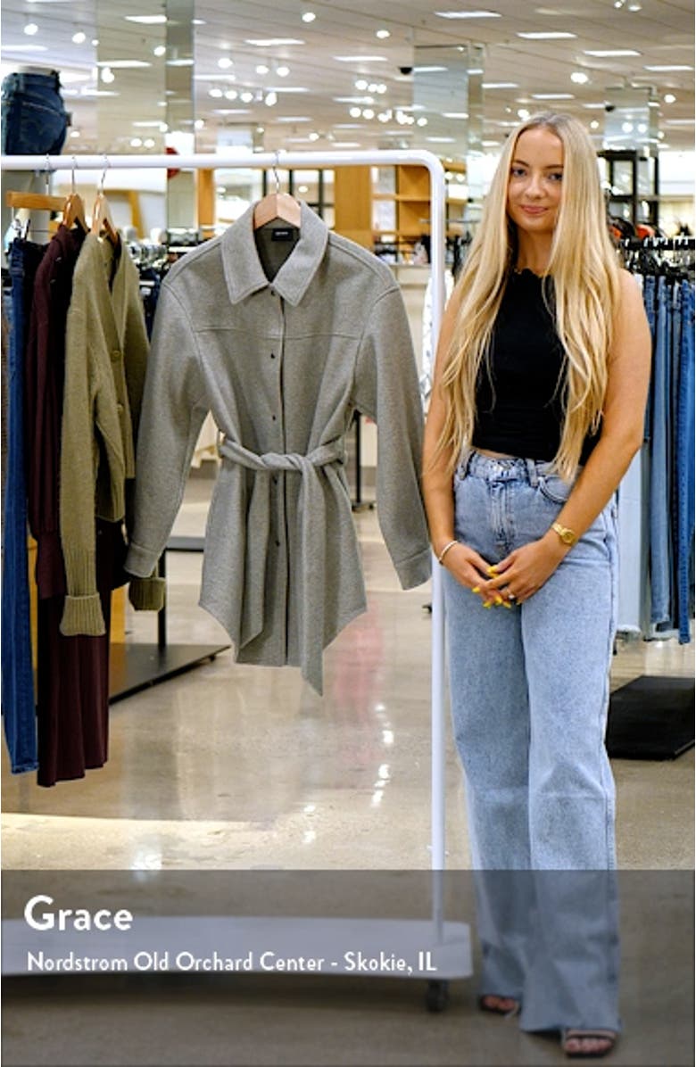 Vince Belted Jacket, sales video thumbnail