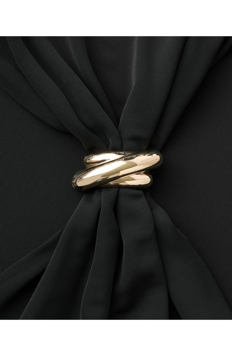 MANGO Xjuliete Racerback Maxi Dress, Alternate, color, Black