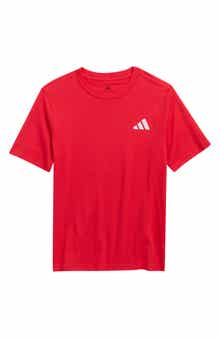 adidas Kids' Embroidered Logo Cotton T-Shirt