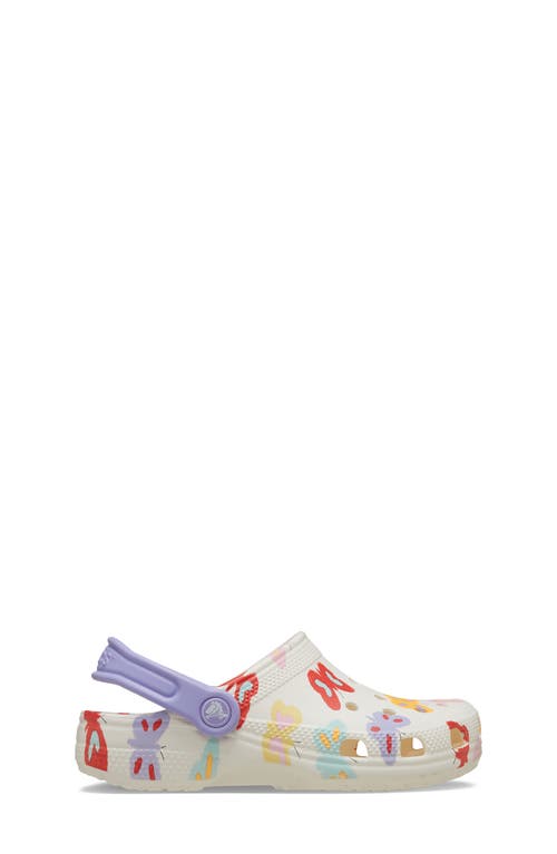 Crocs Kids' Butterfly Classic Clog