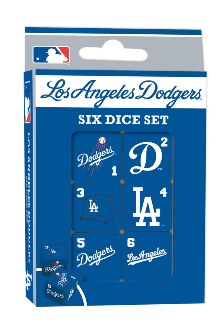 Los Angeles Dodgers Dice Set - 19mm, Main, color, Multicolor