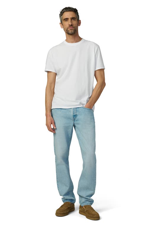 Joe's Bespoke Crewneck T-shirt In Optic White