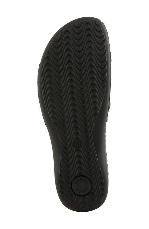 Flexus By Spring Step Tethys Slide Sandal In Black